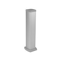 Универсальная мини-колонна алюминиевая с крышкой из алюминия 2 секции, высота 0,68 метра, цвет алюминий | код 653124 |  Legrand